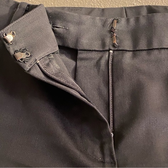 Per se Women's Size 8 Wool Blend Black Pants - Picture 10 of 11